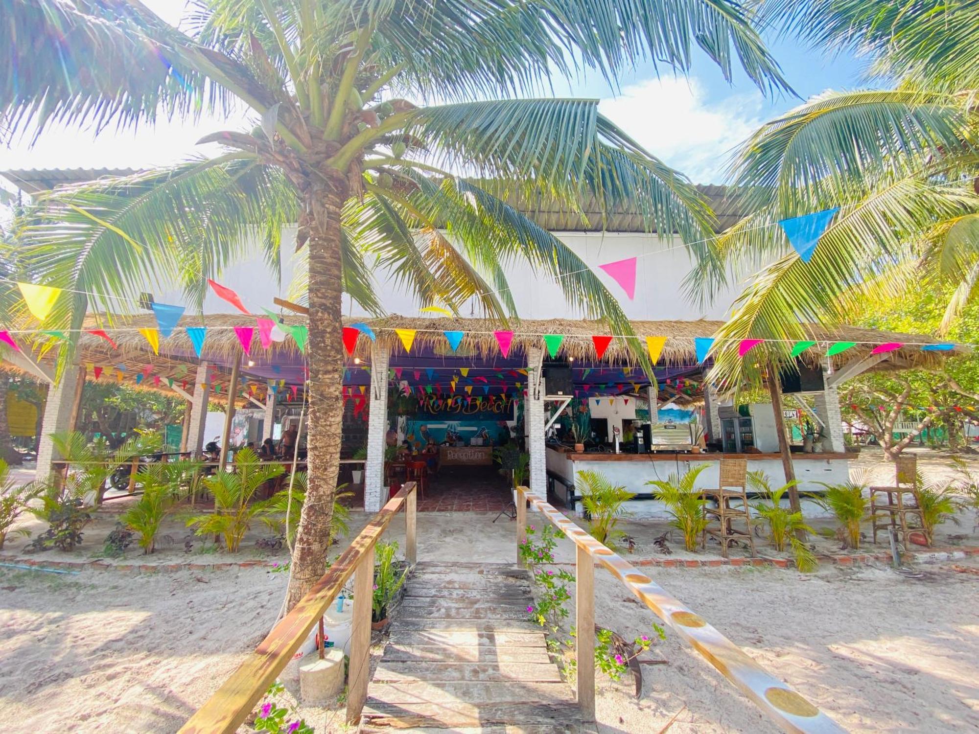 Koh Rong Beach Hostel And Bungalows Kaoh Touch Екстер'єр фото